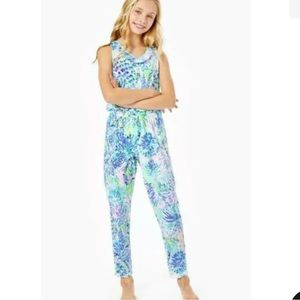 Lilly Pulitzer Girls Vala Jumpsuit